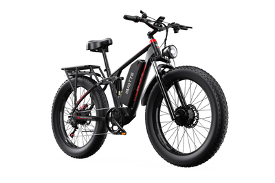 Duotts S26 Electric Bike - Dual 750W Motors, 120km Range & Full Suspension