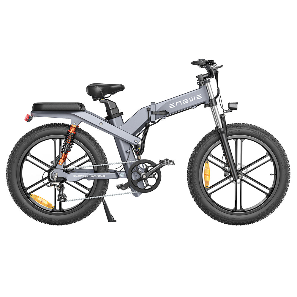 Engwe X26 Electric Mountain Bike 26" Off-Road Fat Tires 1000W Motor New