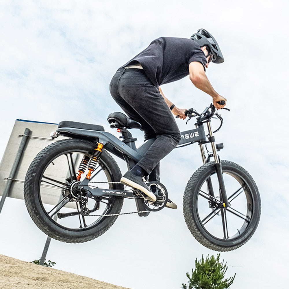 Engwe X26 Electric Mountain Bike 26" Off-Road Fat Tires 1000W Motor New