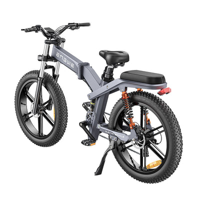 Engwe X26 Electric Mountain Bike 26" Off-Road Fat Tires 1000W Motor New