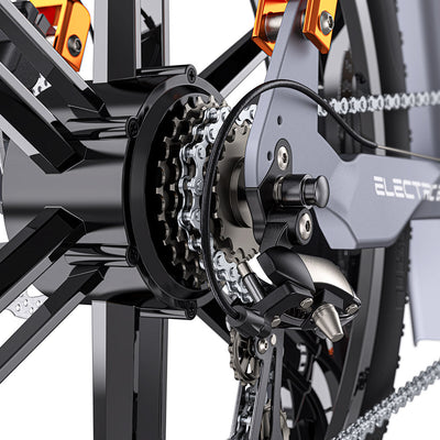 Engwe X26 Electric Mountain Bike 26" Off-Road Fat Tires 1000W Motor New