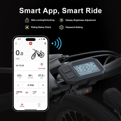 Eleglide M1 Plus Electric Mountain Bike 250W Motor 36V 12.5Ah Battery