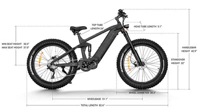 Himiway D7 Cobra Electric Mountain Bike New
