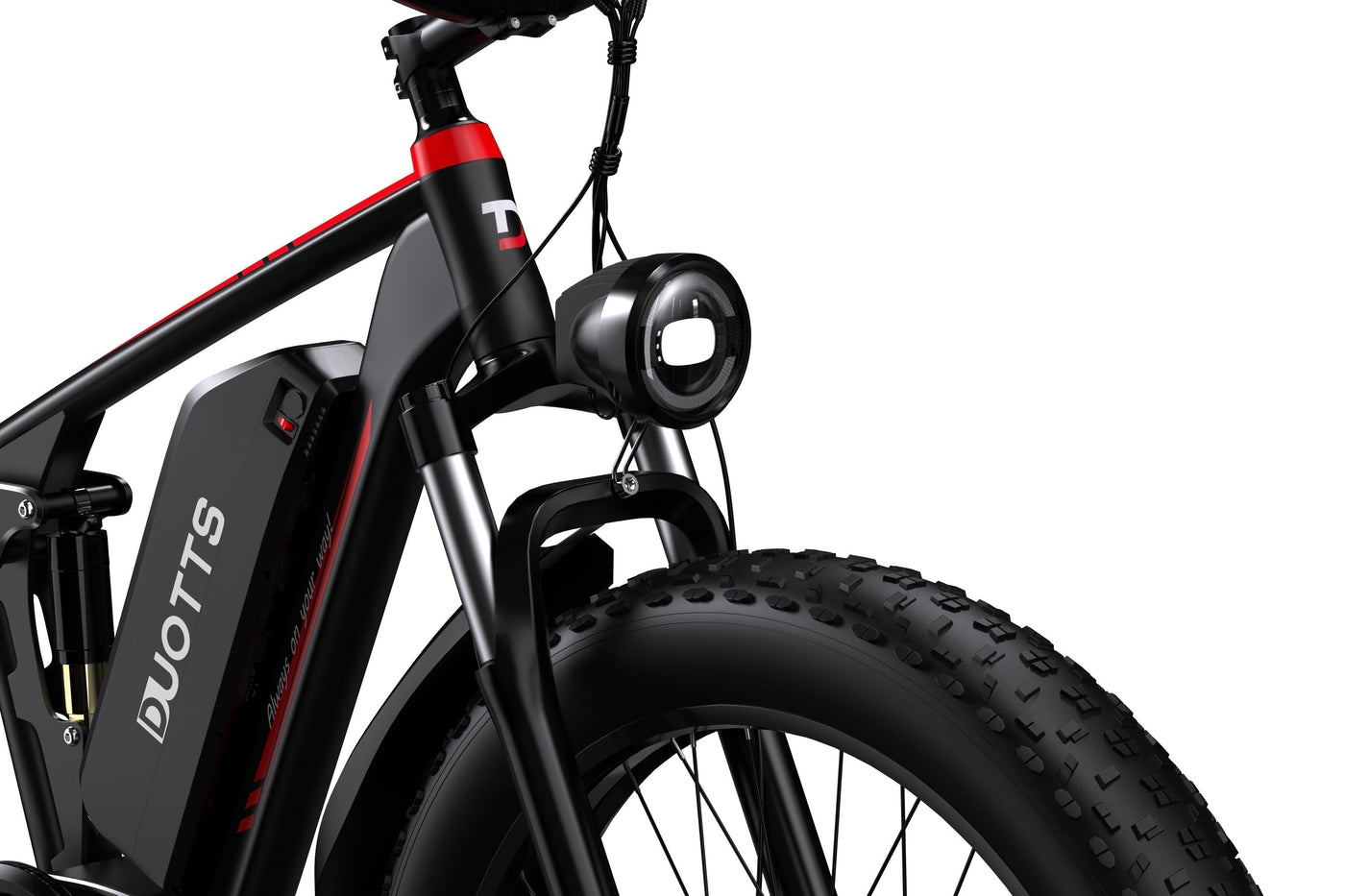 Duotts S26 Electric Bike - Dual 750W Motors, 120km Range & Full Suspension