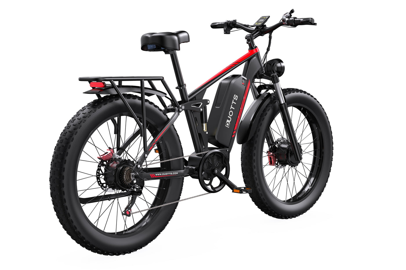 Duotts S26 Electric Bike - Dual 750W Motors, 120km Range & Full Suspension